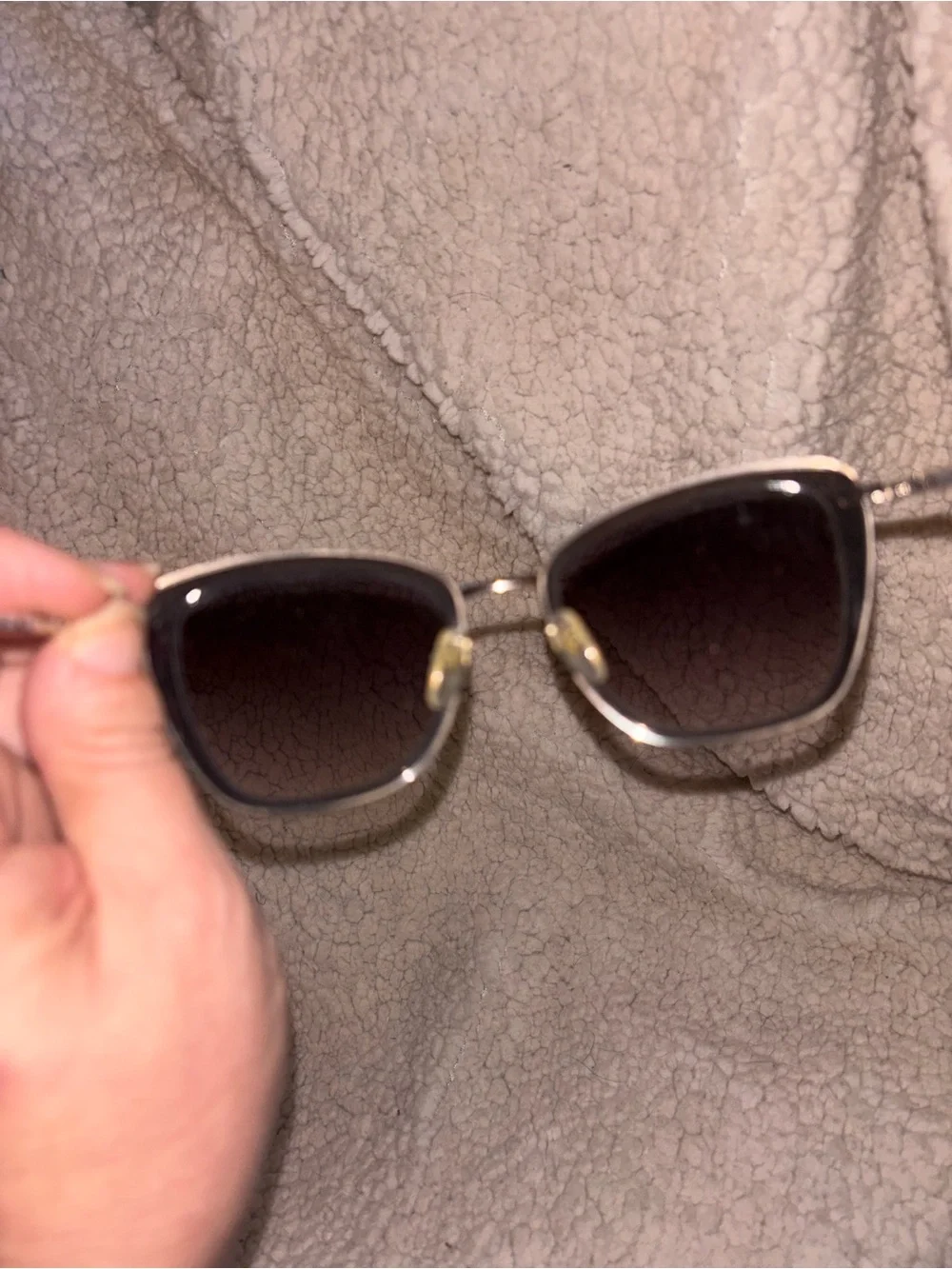 Longchamp LO638S Women’s Sunglasses Gray Silver 52mm w/ Case